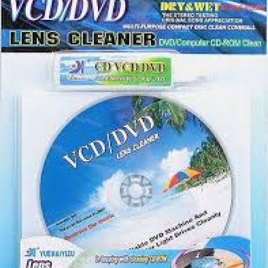 CD DVD PLAYER LENS CLEANER DUST DIRT REMOVAL CLEAN