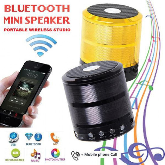 WS-887 Wireless Bluetooth Portable Speaker