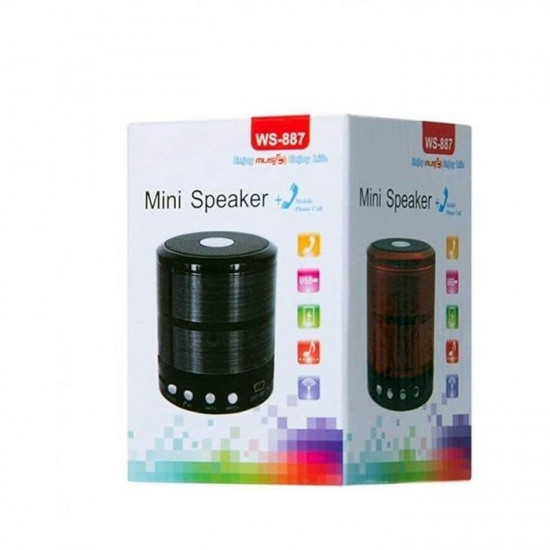 WS-887 Wireless Bluetooth Portable Speaker