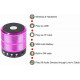 WS-887 Wireless Bluetooth Portable Speaker