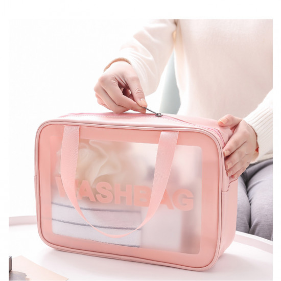 Portable Travel Wash Bag Female Transparent Bag