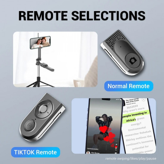 Rotating Tripod  Wireless Bluetooth Selfie Stick .