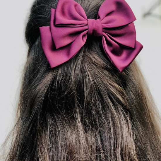 Trible Bow Hair Clip