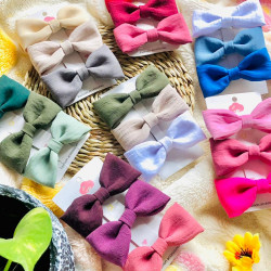 Small Hair Bow Clips