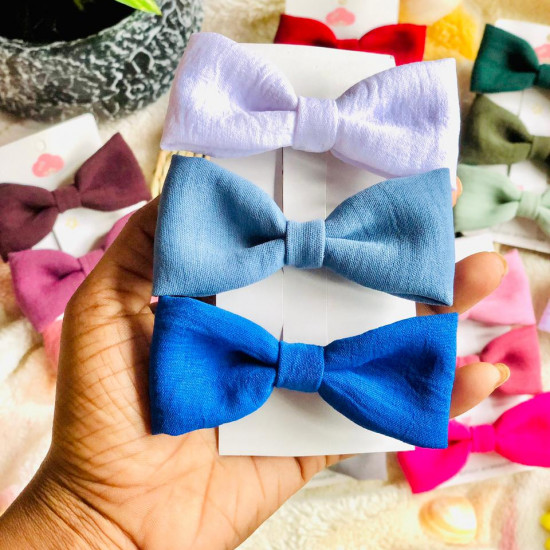 Small Hair Bow Clips