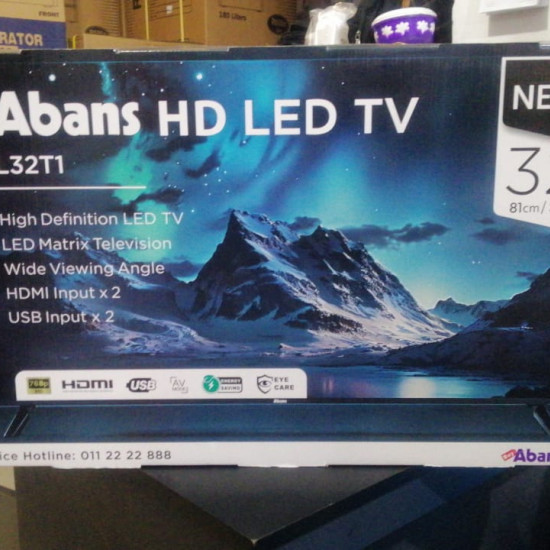 New "ABANS" 32-Inch HD LED TV